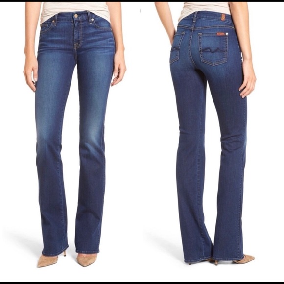 7 For All Mankind Denim - 7 for all mankind midrise kimmie bootcut